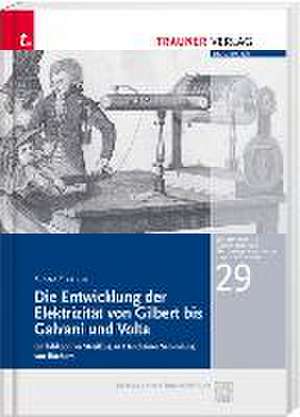 Die Entwicklung der Elektrizität von Gilbert bis Galvani und Volta de Franz Pichler