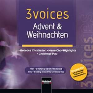 3 voices Advent & Weihnachten, Doppel-CD de Lorenz Maierhofer