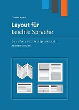 Layout für Leichte Sprache de Christian Reichel