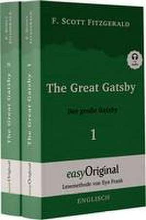 The Great Gatsby / Der große Gatsby - 2 Teile (Buch + 2 MP3 Audio-CD) - Lesemethode von Ilya Frank - Zweisprachige Ausgabe Englisch-Deutsch de F. Scott Fitzgerald