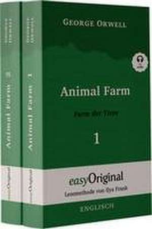 Animal Farm / Farm der Tiere - 2 Teile (Buch + 2 MP3 Audio-CD) - Lesemethode von Ilya Frank - Zweisprachige Ausgabe Englisch-Deutsch de George Orwell