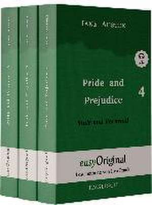 Pride and Prejudice / Stolz und Vorurteil - Teile 4-6 Hardcover (mit kostenlosem Audio-Download-Link) de Jane Austen