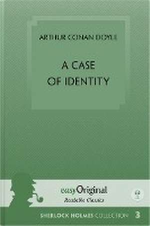 A Case of Identity (book + audio-online) (Sherlock Holmes Collection) - Readable Classics - Unabridged english edition with improved readability (with Audio-Download Link) de Arthur Conan Doyle