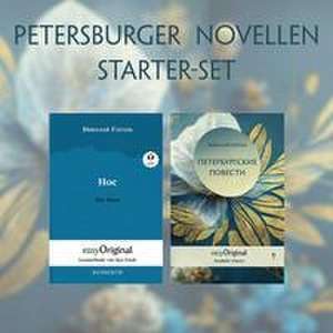 Peterburgskiye Povesti (mit 2 MP3 Audio-CDs) - Starter-Set - Russisch-Deutsch de Nikolai Wassiljewitsch Gogol