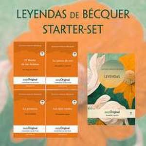 Leyendas de Bécquer (mit 5 MP3 Audio-CDs) - Starter-Set - Spanisch-Deutsch de Gustavo Adolfo Bécquer