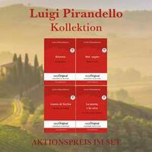 Luigi Pirandello Kollektion (Bücher + 4 Audio-CDs) - Lesemethode von Ilya Frank de Luigi Pirandello