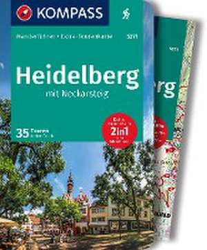 KOMPASS Wanderführer Heidelberg mit Neckarsteig, 35 Touren mit Extra-Tourenkarte