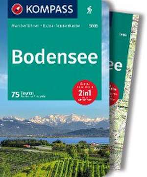 KOMPASS Wanderführer Bodensee, 75 Touren mit Extra-Tourenkarte de Franziska Baumann