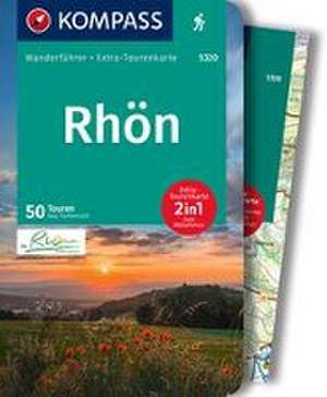 KOMPASS Wanderführer Rhön, 50 Touren mit Extra-Tourenkarte de Kay Tschersich