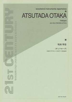 Dialogue for 2 Clarinets and Piano de Tadaaki Otaka