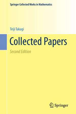 Collected Papers de Teiji Takagi