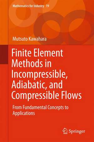 Finite Element Methods in Incompressible, Adiabatic, and Compressible Flows: From Fundamental Concepts to Applications de Mutsuto Kawahara