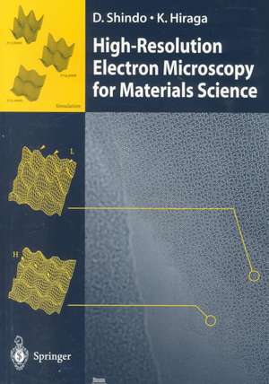 High-Resolution Electron Microscopy for Materials Science de Daisuke Shindo