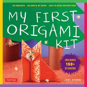 My First Origami Kit: [Origami Kit with Book, 60 Papers, 150 Stickers, 20 Projects] de Joel Stern