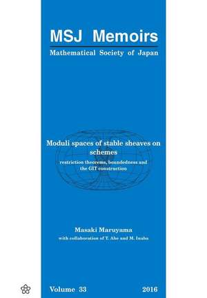 Moduli Spaces Of Stable Sheaves On Schemes: Restriction Theorems, Boundedness And The Git Construction de Masaki Maruyama