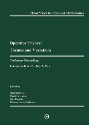 Operator Theory: Themes and Variations