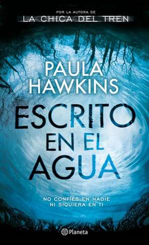 Escrito en el Agua de Paula Hawkins