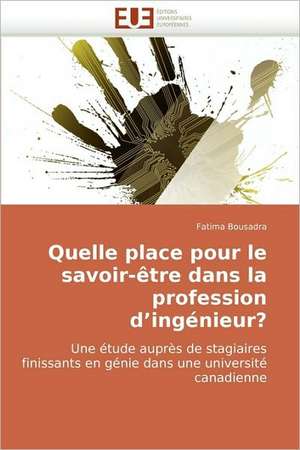 Quelle Place Pour Le Savoir-Etre Dans La Profession D Ingenieur?: Unite D Elevage de Lapins Lapino de Fatima Bousadra