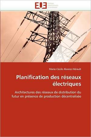 Planification des réseaux électriques de Marie-Cécile Alvarez-Hérault