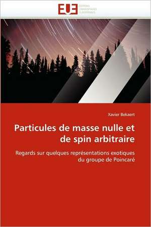 Particules de Masse Nulle Et de Spin Arbitraire: Logiques Sous-Jacentes de Xavier Bekaert