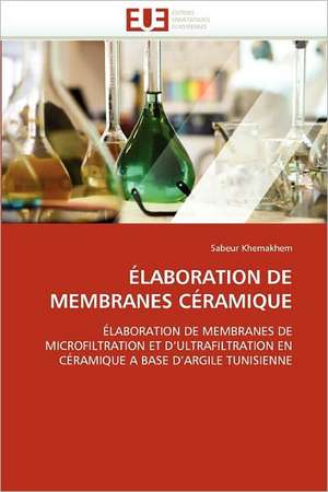 Elaboration de Membranes Ceramique de Sabeur Khemakhem