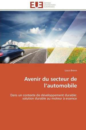 Avenir Du Secteur de L Automobile: Le Cas Du Cyclisme de Louis Brenn