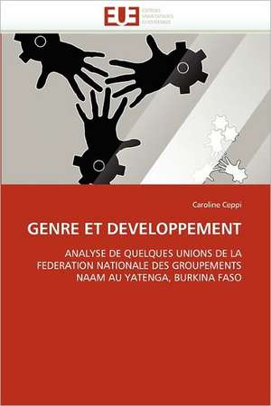 Genre Et Developpement de Caroline Ceppi