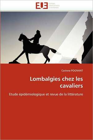 Lombalgies chez les cavaliers de Corinne Pognant