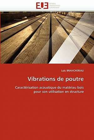 Vibrations de Poutre: Son Depassement Dans Les Enneades de Plotin de Loïc BRANCHERIAU