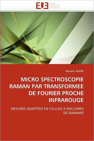 MICRO SPECTROSCOPIE RAMAN PAR TRANSFORMEE DE FOURIER PROCHE INFRAROUGE de Ramesh Andre