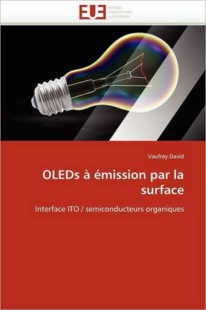 OLEDs à émission par la surface de Vaufrey David