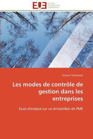 Les Modes de Controle de Gestion Dans Les Entreprises