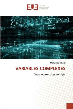 VARIABLES COMPLEXES de Mohamed Zigadi