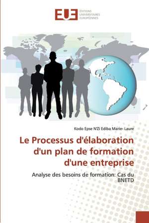 Le Processus d'élaboration d'un plan de formation d'une entreprise de Kodo Epse N'Zi Ediba Marie- Laure