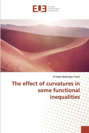 The effect of curvatures in some functional inequalities de El Hadji Abdoulaye Thiam