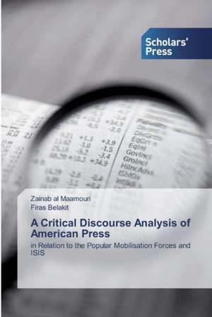 A Critical Discourse Analysis of American Press de Zainab Al Maamouri