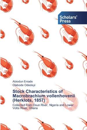 Stock Characteristics of Macrobrachium vollenhovenii (Herklots, 1857) de Abiodun Eniade