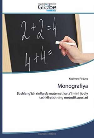 Monografiya de Kosimov Firdavs