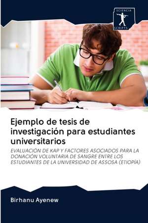 Ejemplo de tesis de investigación para estudiantes universitarios de Birhanu Ayenew