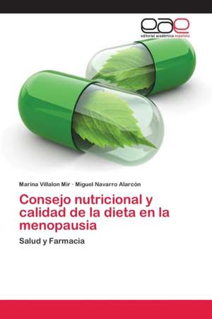 Consejo nutricional y calidad de la dieta en la menopausia de Marina Villalon Mir