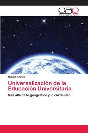 Universalización de la Educación Universitaria de Myriam Anzola