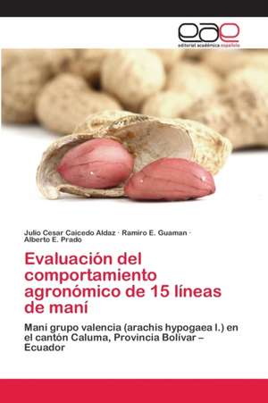 Evaluación del comportamiento agronómico de 15 líneas de maní de Julio Cesar Caicedo Aldaz