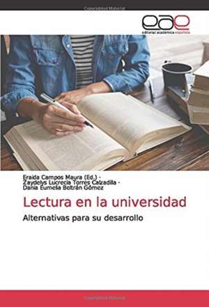 Lectura en la universidad de Zaydelys Lucrecia Torres Calzadilla