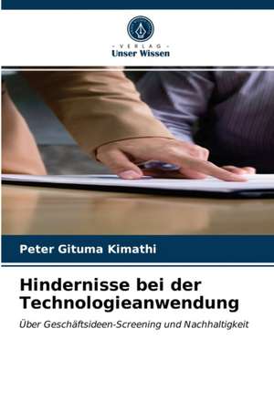 Hindernisse bei der Technologieanwendung de Peter Gituma Kimathi