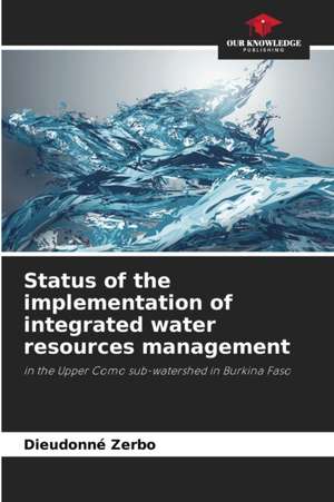 Status of the implementation of integrated water resources management de Dieudonné Zerbo