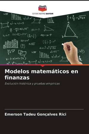 Modelos matemáticos en finanzas de Emerson Tadeu Gonçalves Rici