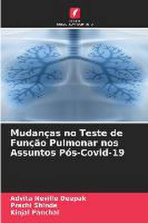 Mudanças no Teste de Função Pulmonar nos Assuntos Pós-Covid-19 de Advita Neville Deepak