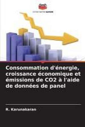 Consommation d'énergie, croissance économique et émissions de CO2 à l'aide de données de panel de R. Karunakaran