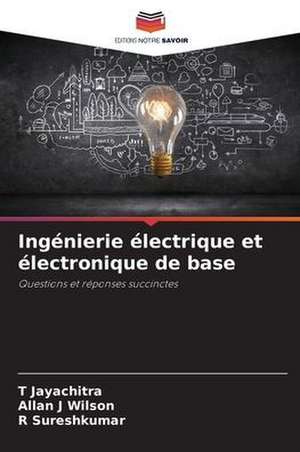 Ingénierie électrique et électronique de base de T. Jayachitra