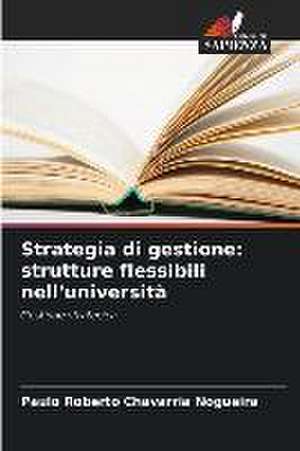 Strategia di gestione: strutture flessibili nell'università de Paulo Roberto Chavarria Nogueira